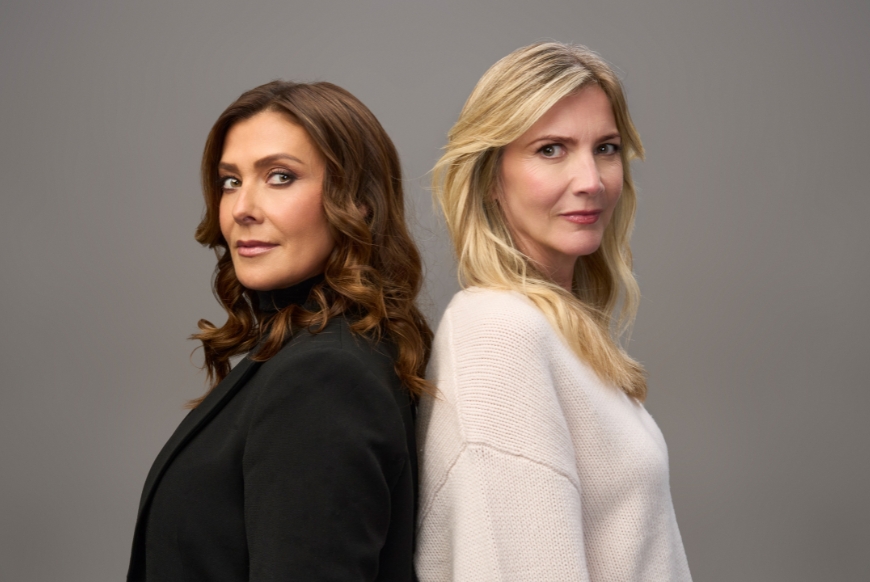 L-R Kym Marsh, Lisa Faulkner for Single White Female at Theatre Royal Bath